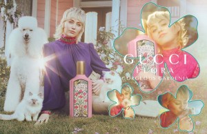 Miley Cyrus Gucci Fragrance Campaign Meshes Grunge With Floral Fantasy