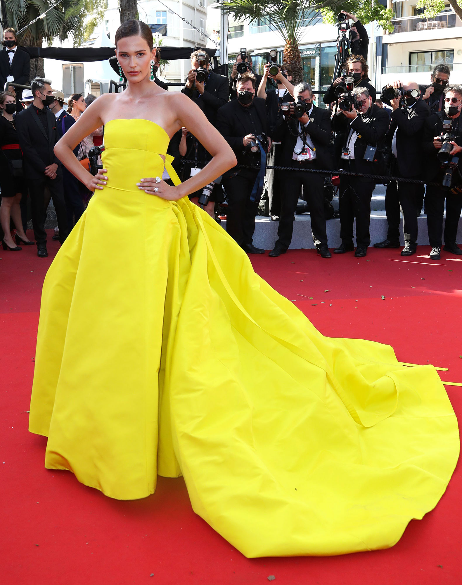Noel Capri Berry Cannes Film Festival 2021 See the Best Red Carpet Fashion