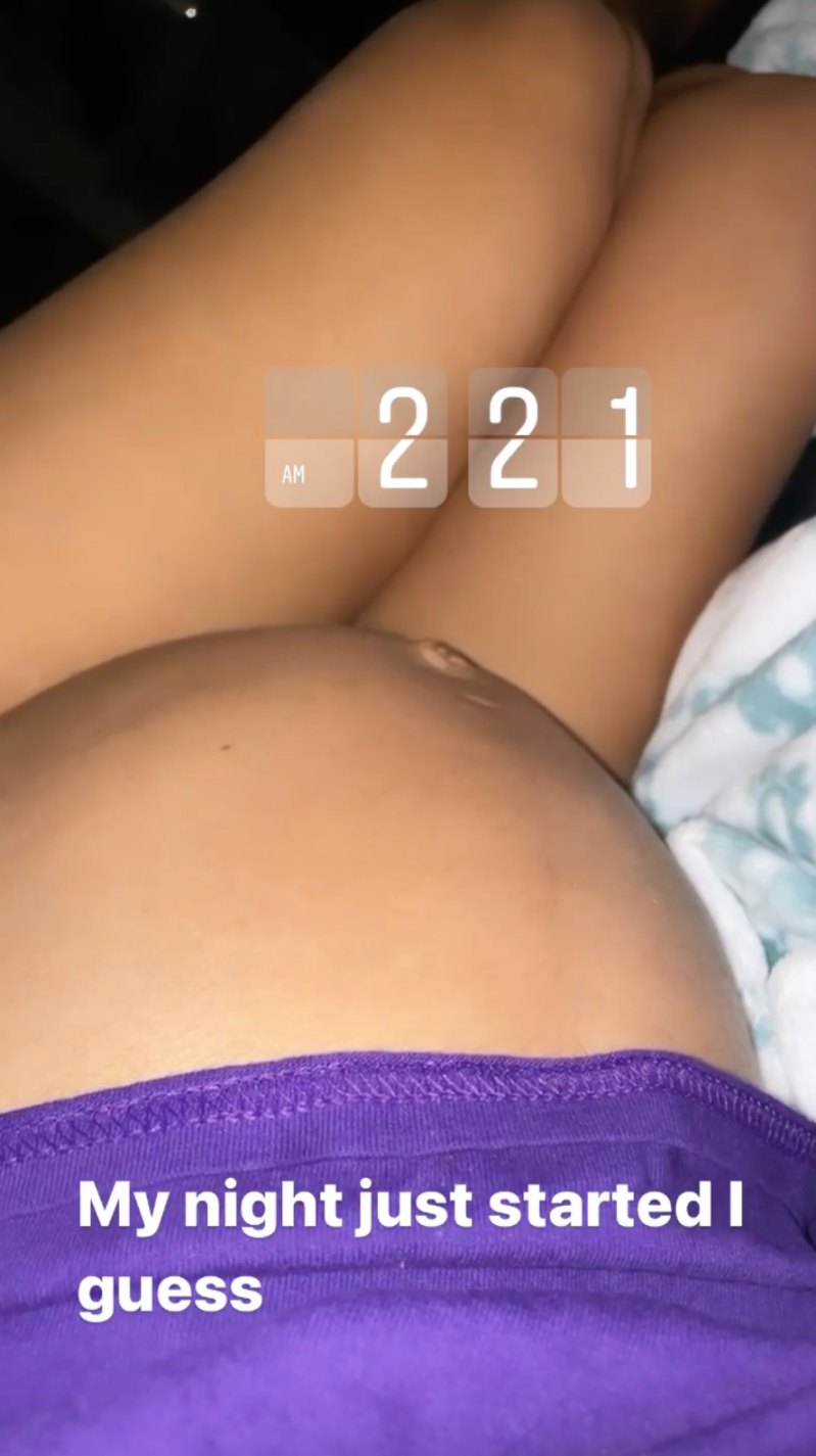 Pregnant Cardi B's Baby Bump Album Wide Awake