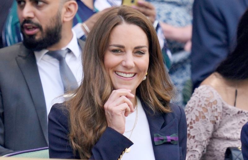 Royals at Wimbledon Through Years Duchess Kate July 2021