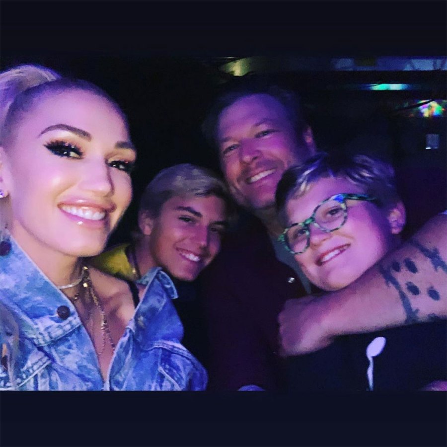 Sharing the Love Blake Shelton Sweetest Photos With Gwen Stefani 3 Sons Over the Years