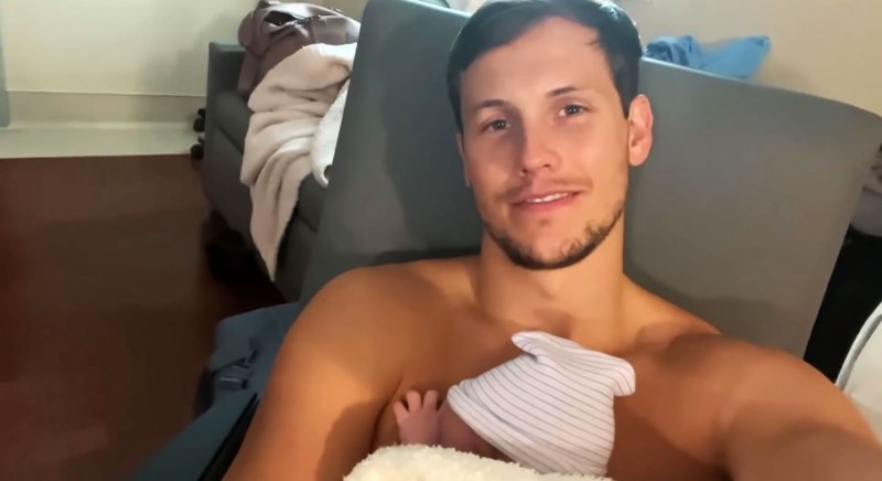 Shawn Johnson East Gives 1st Look at 1-Week-Old Son in Birth Video 12