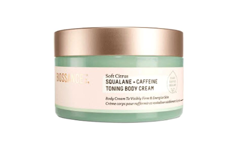 Biossance Squalane and Caffeine Toning Body Cream Shop Best Makeup Haircare Skincare Other Beauty Must-Haves 2021
