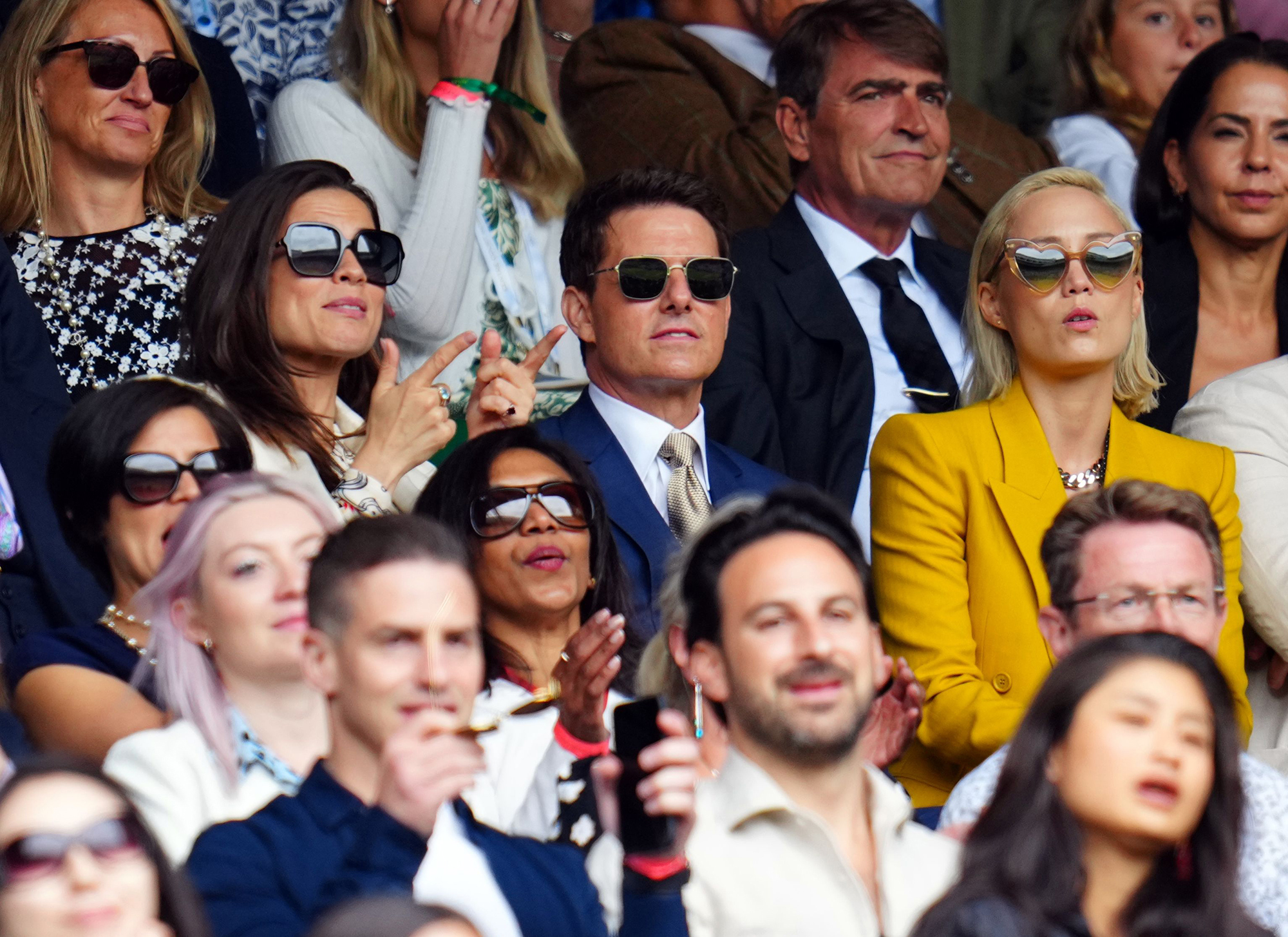 Stars at Wimbledon Over the Years: Celebs Who Love Tennis