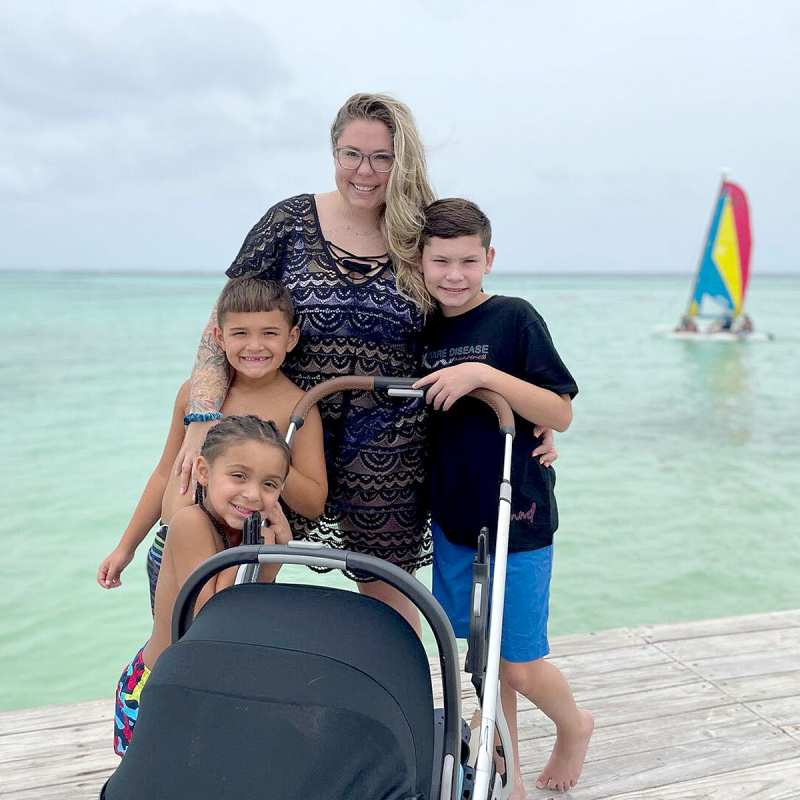 Beach Day Teen Mom 2 Kailyn Lowry Takes Dominican Republic Vacation With 4 Sons