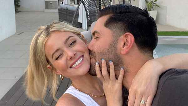 The Bachelor Hannah Godwin Dylan Barbour Reveal Their New Backyard
