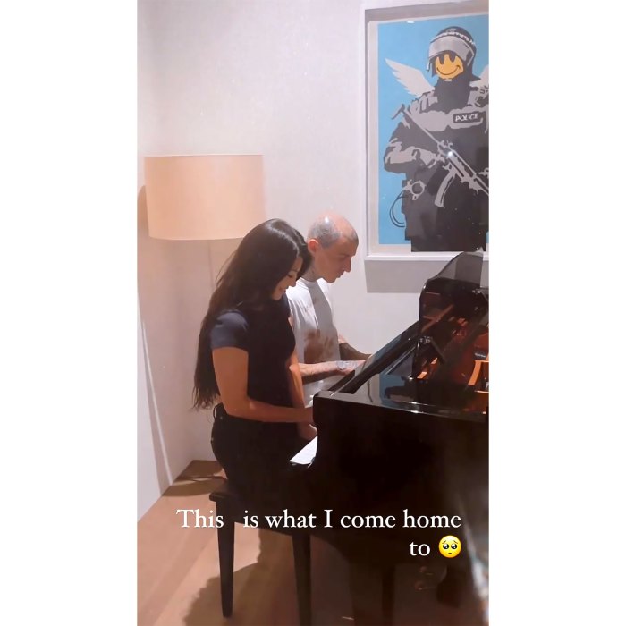 Travis Barker’s Daughter Alabama Shares Video of Dad, Kourtney Playing Piano