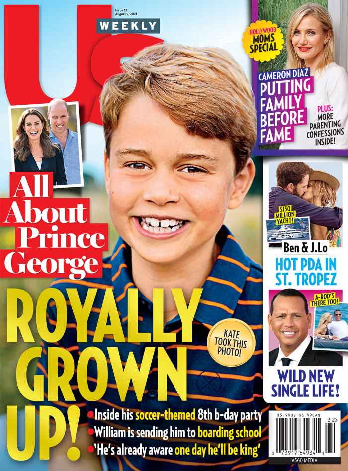 Us Weekly Issue 3221 Cover Prince George