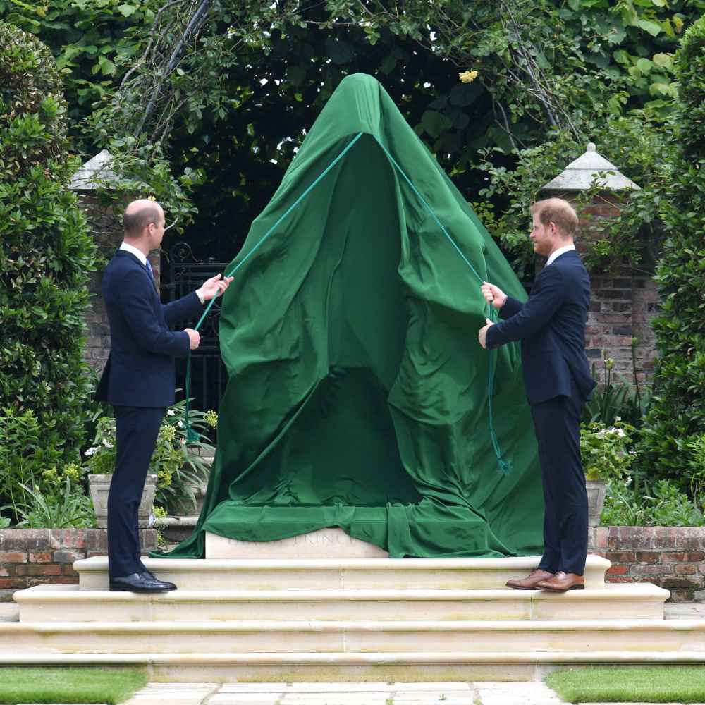 Who Was Princess Diana Statue Unveiling All Royals Who Attended