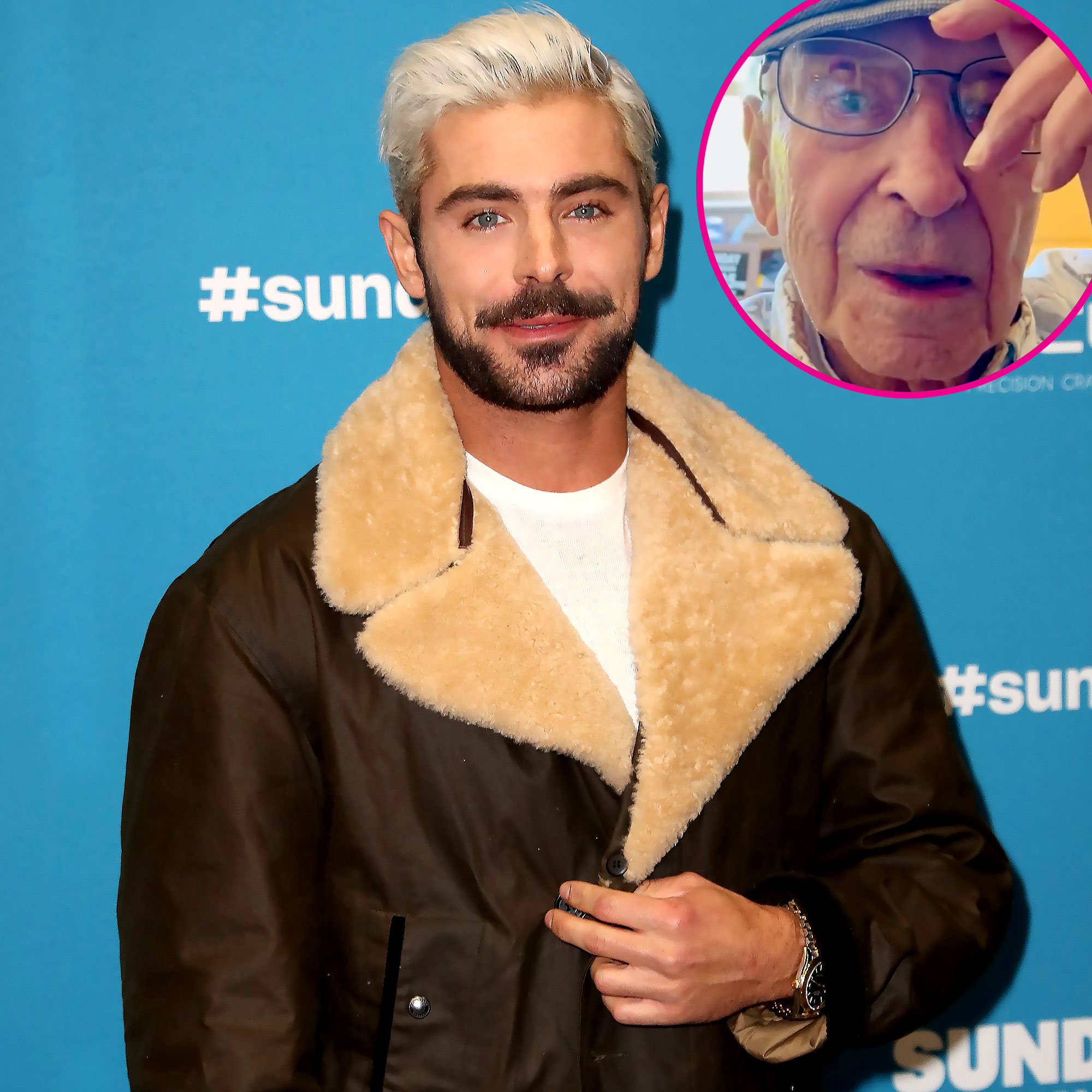 Zac Efron ‘Busts’ His Grandpa Out of a Retirement Home for Boys’ Day: Watch