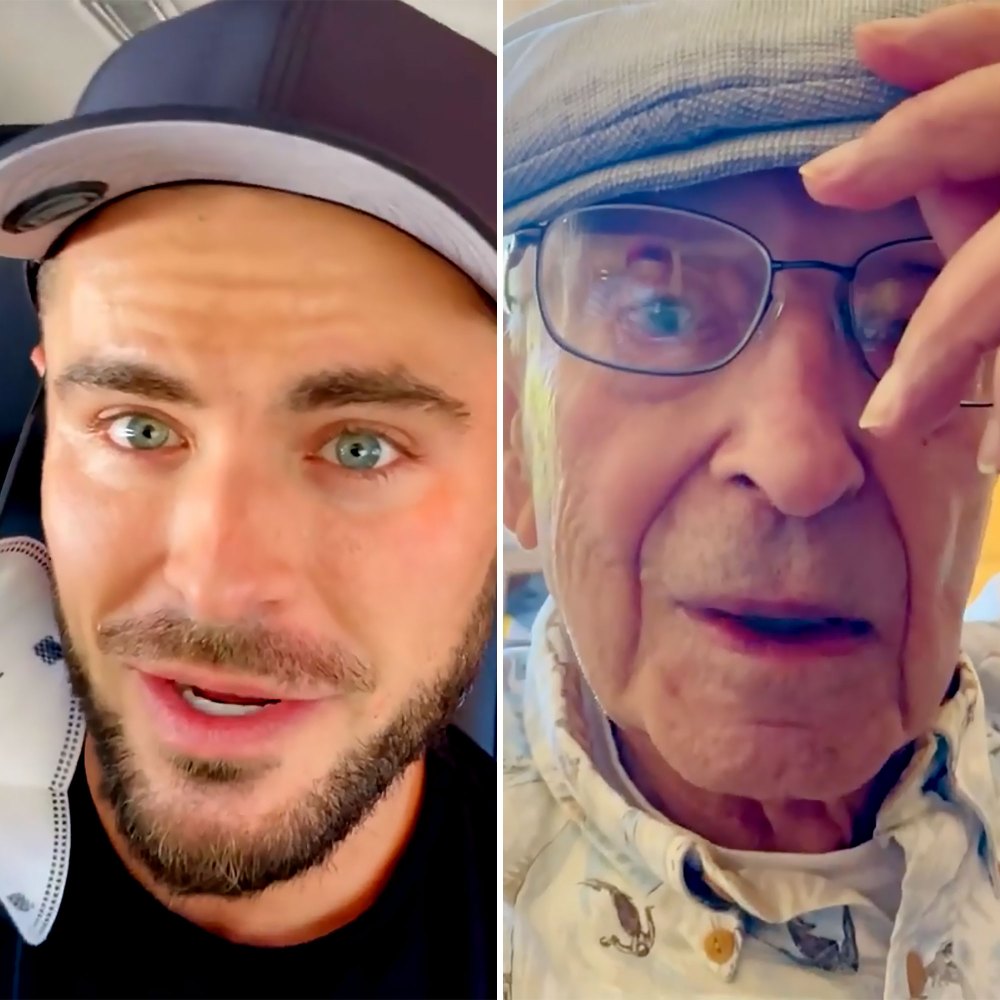 Zac Efron &lsquo;Busts&rsquo; His Grandpa Out of a Retirement Home for Boys&rsquo; Day: Watch