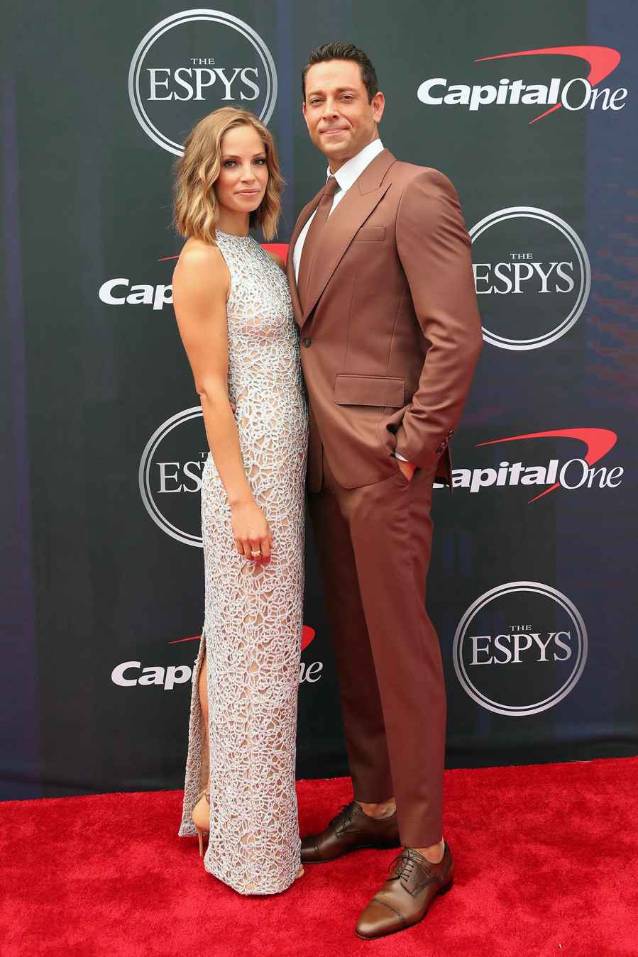 Zachary Levi Makes Red Carpet Debut With Rumored Girlfriend Caroline Tyler at the ESPYs