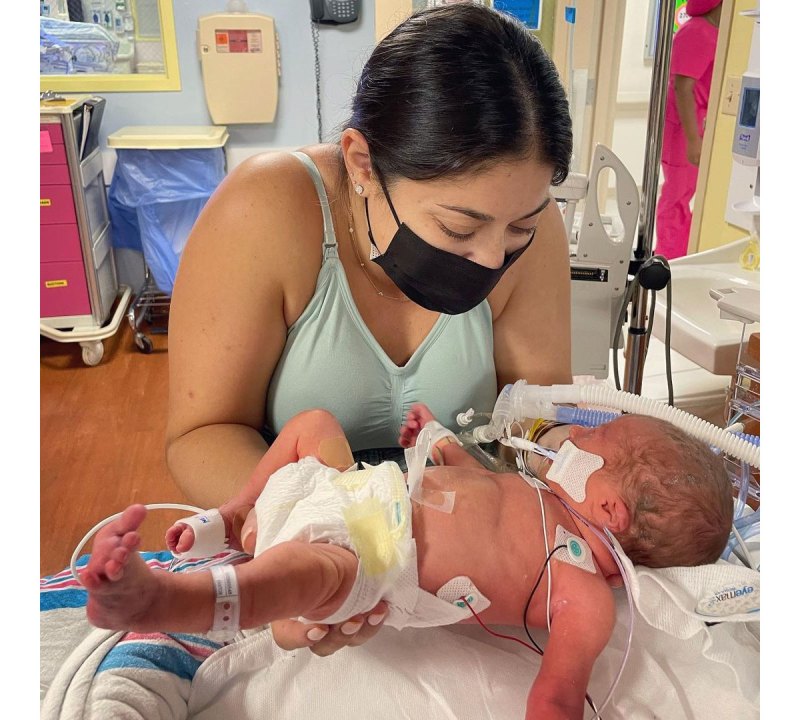 90 Day Fiance Loren and Alexei Brovarnik Son Recovering Well in NICU After Early Arrival 4