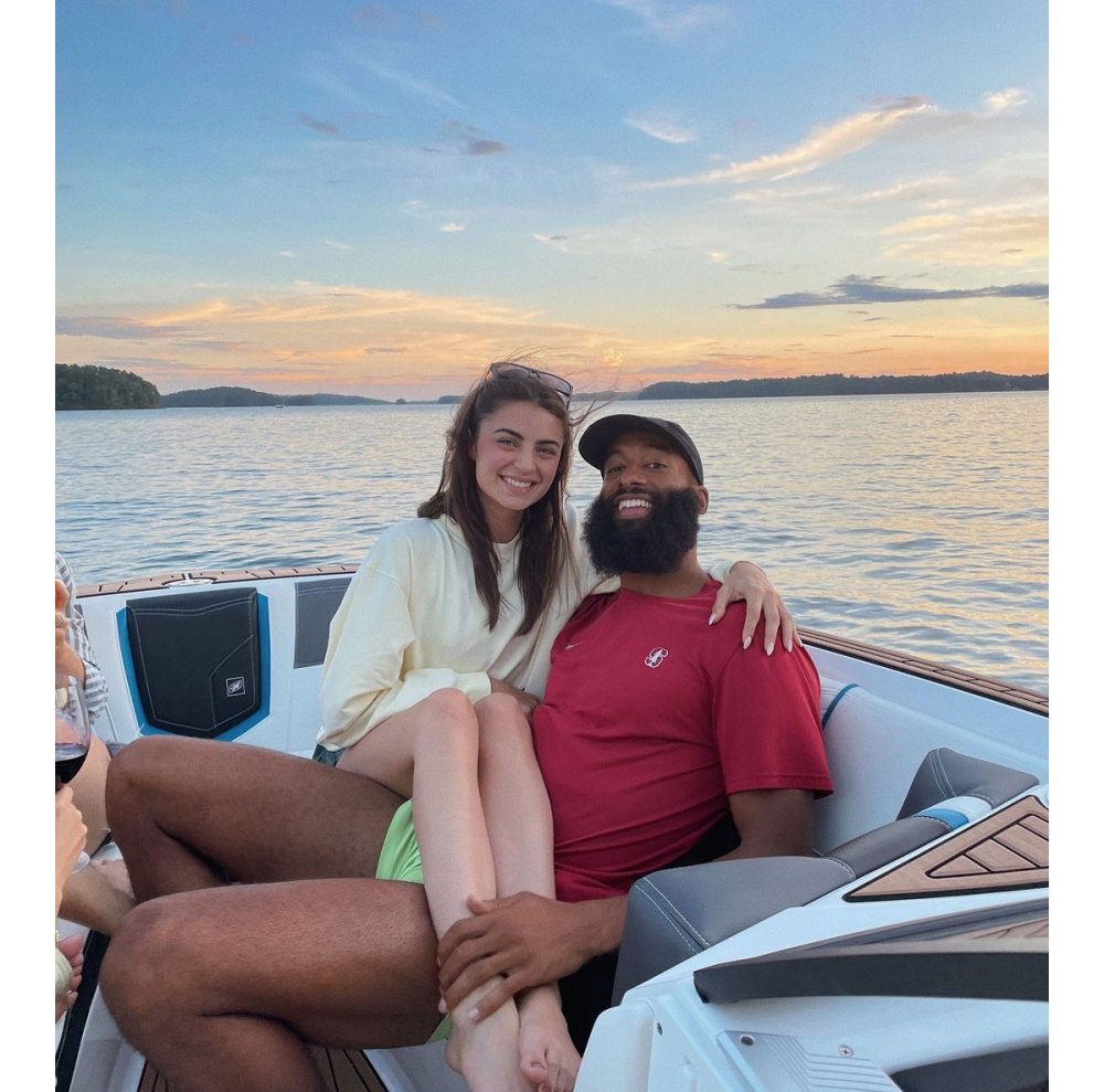 A Happy Couple Rachael Kirkconnell Instagram Matt James Bonds With Rachael Kirkconnell Mom While Visiting Her Hometown