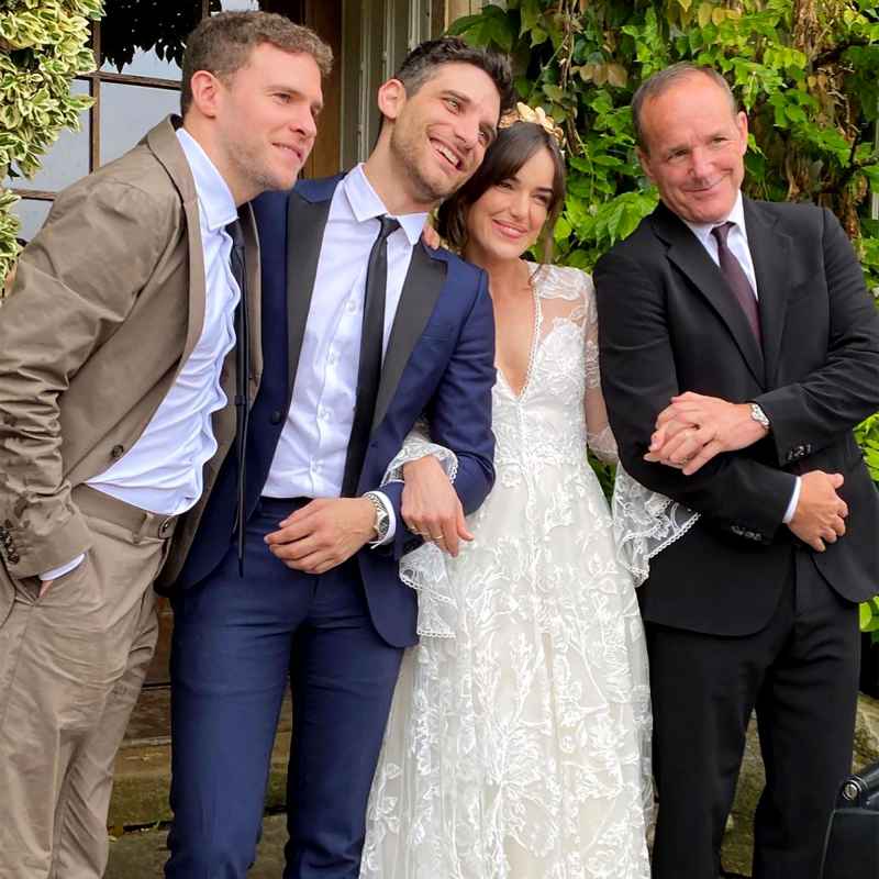 'Agents of SHIELD' Stars Reunite for **Elizabeth Henstridge's Wedding