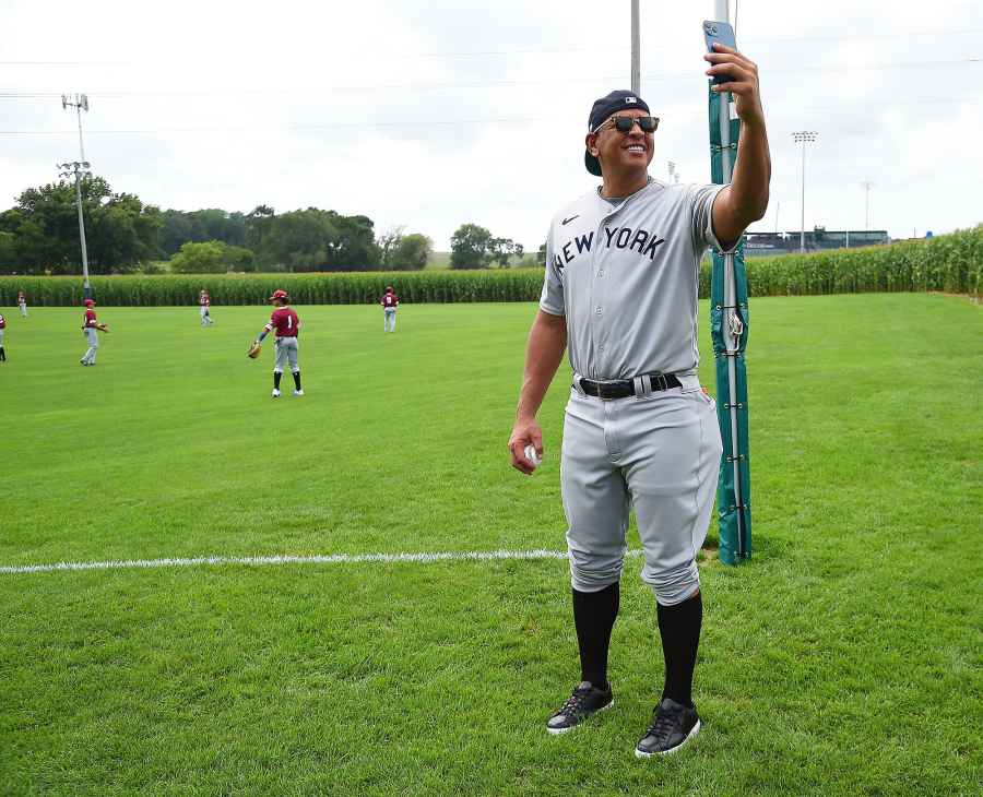 Alex Rodriguez Returns to His Baseball Roots Ahead of Real-Life 'Field of Dreams' Game