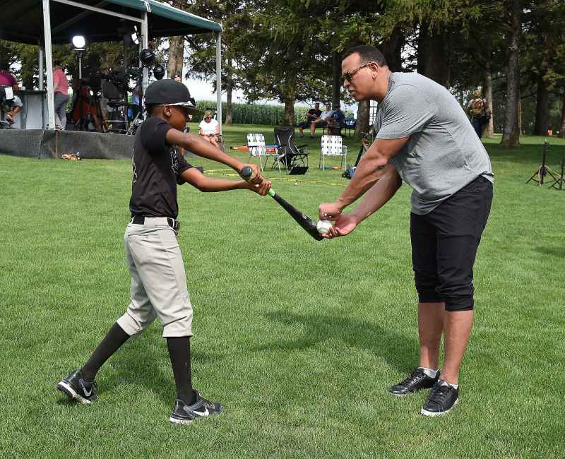 Alex Rodriguez Returns to His Baseball Roots Ahead of Real-Life 'Field of Dreams' Game