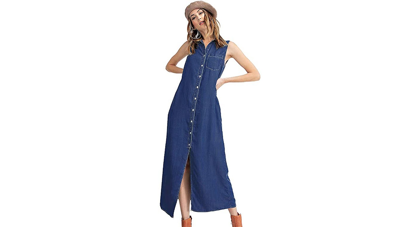 Anna-Kaci Denim Shirtdress Is a Look You Can Style Year-Round