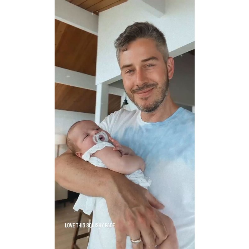 Arie Luyendyk Jr Snuggles With Squishy Newborn Twins
