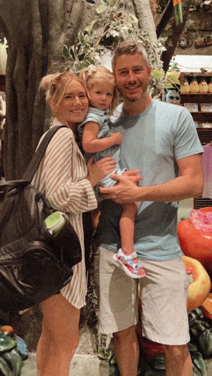 Arie Luyendyk Jr. and Lauren Burnham Take Daughter Alessi to Rainforest Cafe