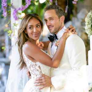 Bachelorette’s Tayshia Adams Denies That ‘Never Settle’ Post Is About Fiance Zac Clark