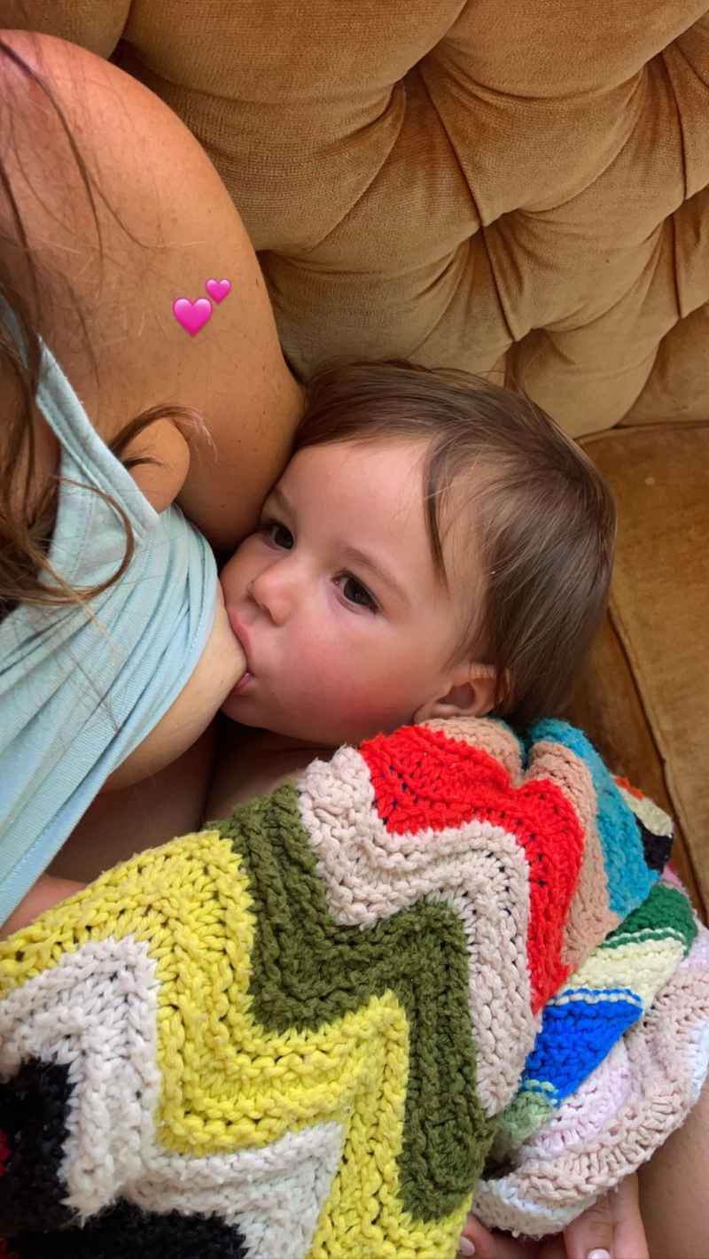Bachelor's Bekah Martinez's Sweetest Breast-Feeding Shots