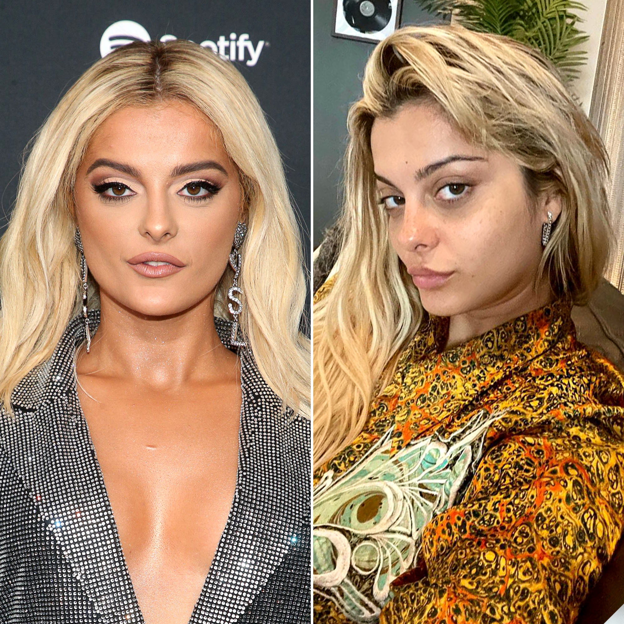 Most Beautiful Celebrity Makeup-Free Photos of 2021