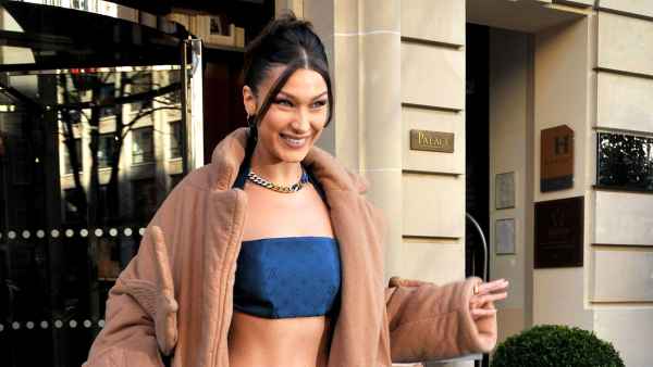 Bella Hadid Isn’t Afraid to Show a Little Skin on the Red Carpet Louis Vuitton