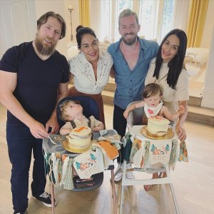 Birthday Boys! Nikki and Brie Bella's Sons Celebrate 1st Year Together