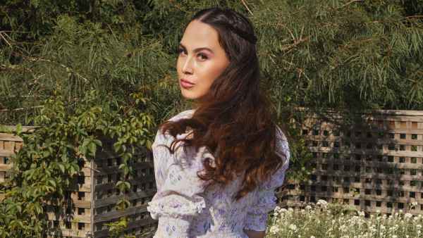 Bridgerton Hill House Just Dropped The Most Promenade Worthy Dresses Purple Flower Dress
