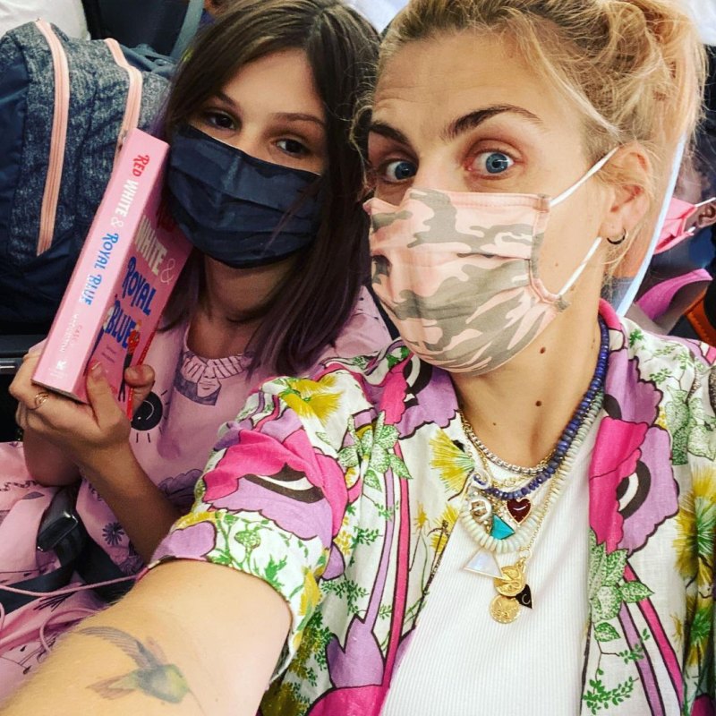Busy Philipps and Mark Silverstein’s Family Album With Birdie and Cricket Flight Fun