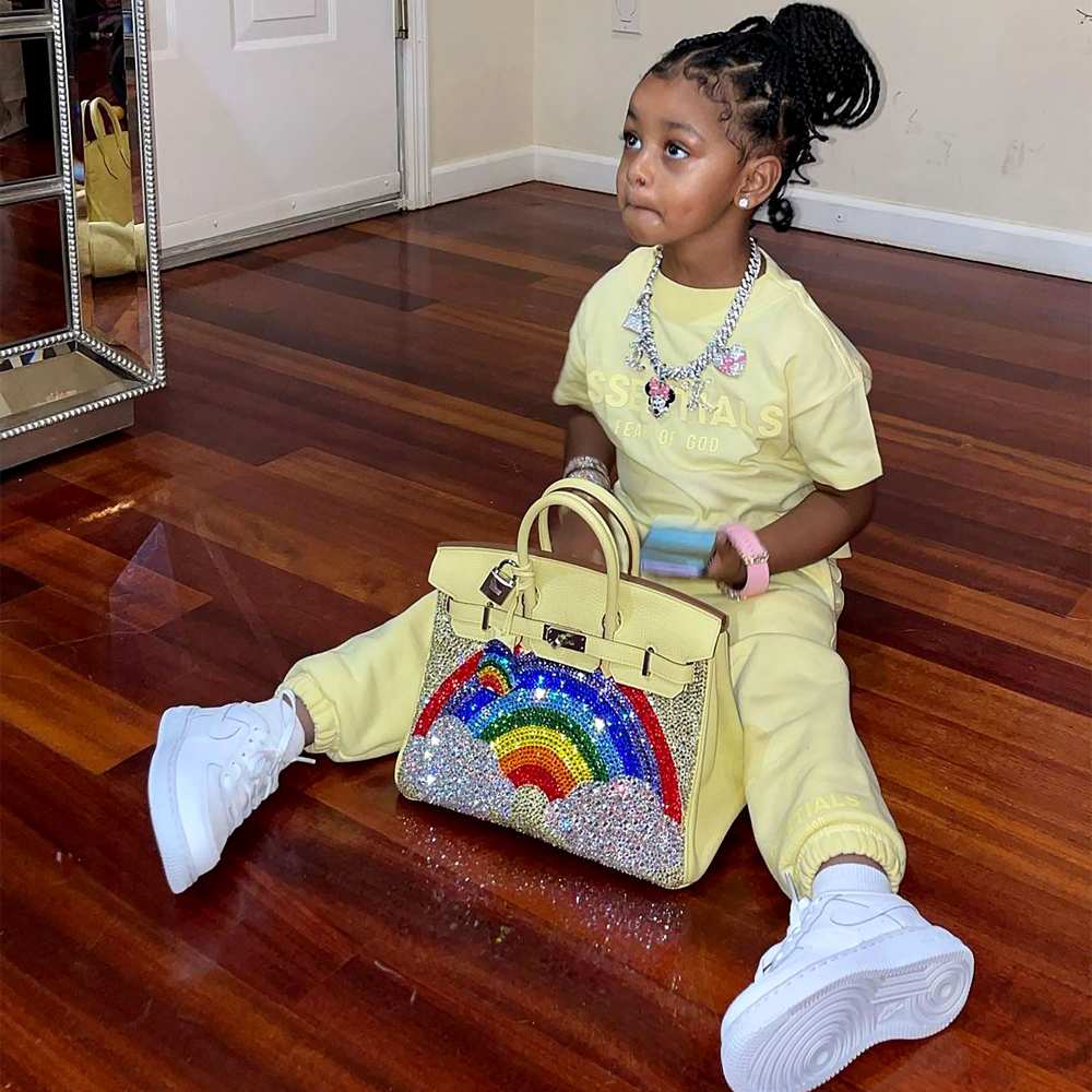 Cardi B Gifts Daughter Kulture $48K Bedazzled Birkin Bag