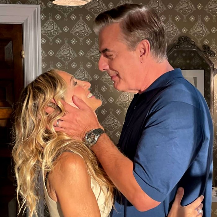 Carrie And Big Wear Wedding Rings In And Just Like That Photos