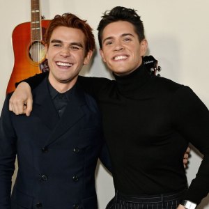 Casey Cott Says 'Riverdale' Costar KJ Apa Is 'Excited' to Become a Father Promo