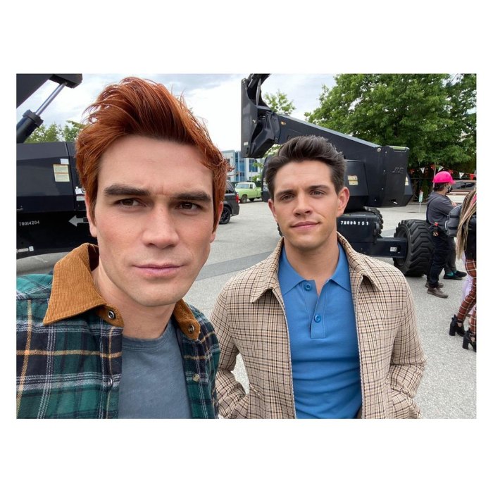 Casey Cott Says 'Riverdale' Costar KJ Apa Is 'Excited' to Become a Father