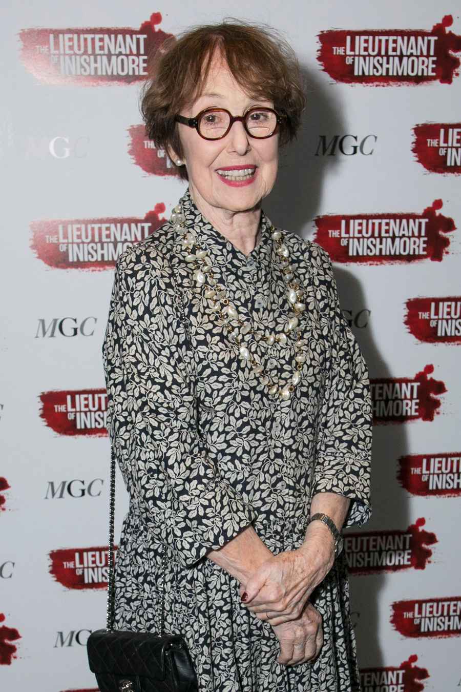 Celebrity Deaths 2021 Una Stubbs Glasses Floral Dress