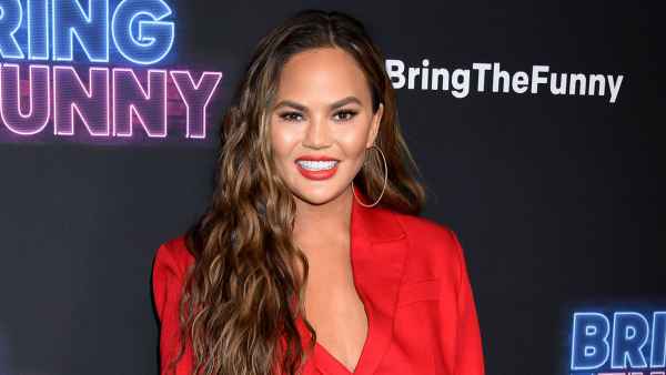 Chrissy Teigen Denies Theories That She Deletes Negative Comments From Her Social Media Red Dress