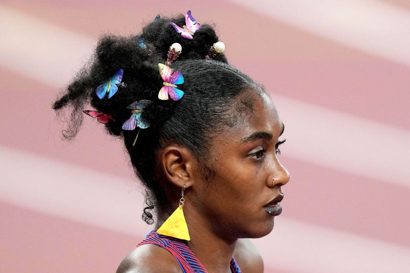 Christina Clemons Best Beauty and Fashion Moments From the Tokyo Olympics