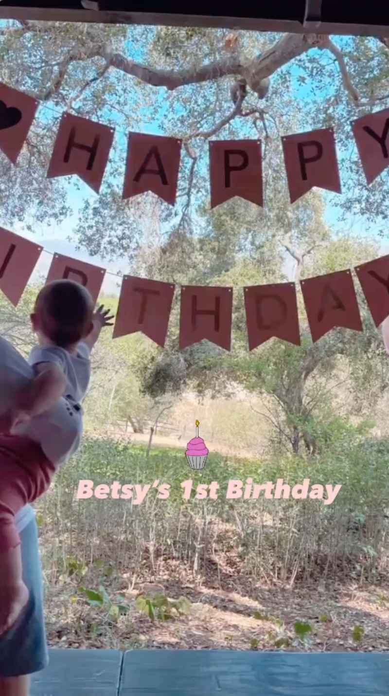 Cooper and Scarlett Hefner Celebrate Daughter Betsy's 1st Birthday