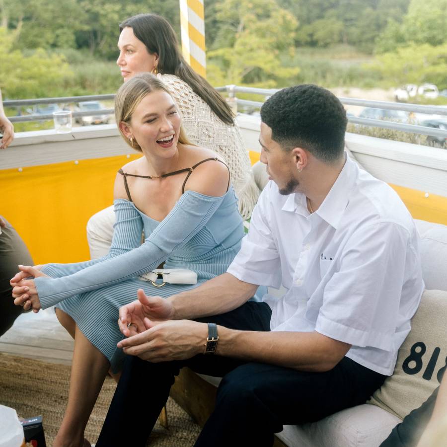 Devin Booker Proudly Supports Girlfriend Kendall Jenner at 818 Tequila Hamptons Launch 5