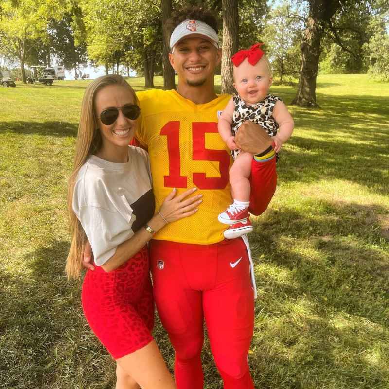 Football Cutie! Patrick Mahomes and Brittany Matthews' Photos With Sterling