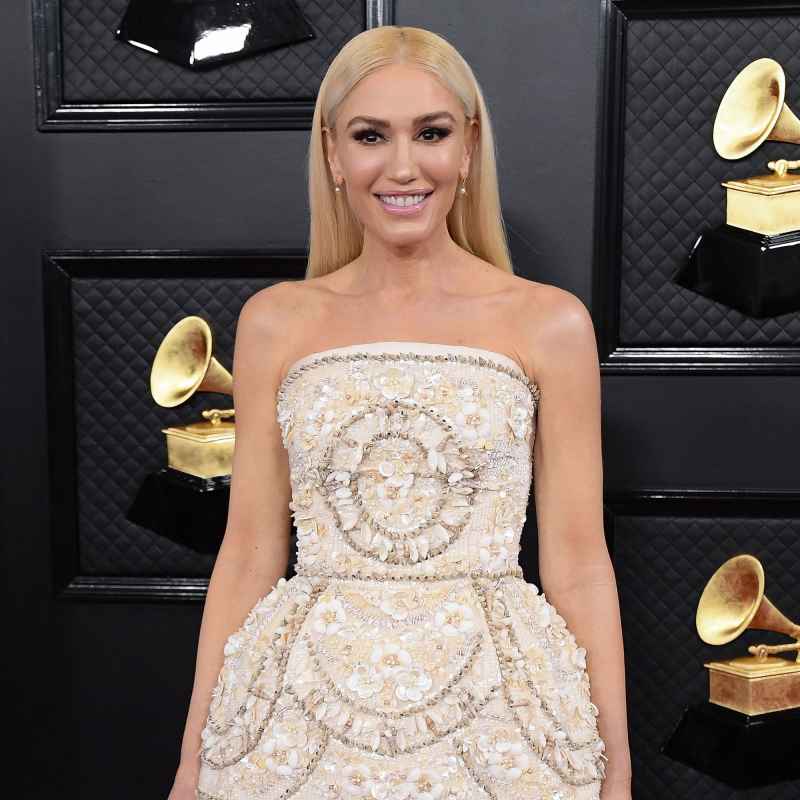 Gwen Stefani Shares Sweet Message From Vera Wang Her 2 Wedding Dresses White Dress Grammy Awards