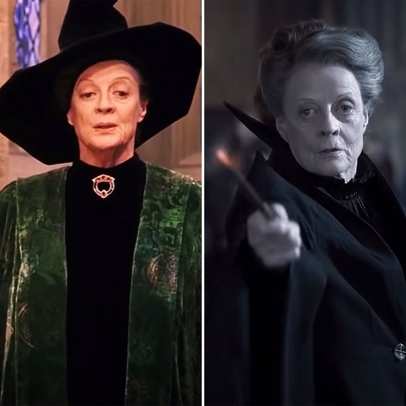 Harry Potter Transformations Update Maggie Smith as Professor McGonagall