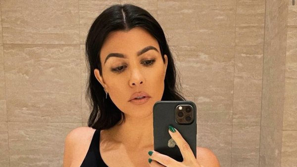 Kourtney Kardashian cut her hair.