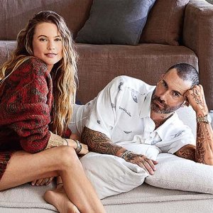Inside Adam Levin Behati Prinsloos Art Filled Homey LA Pad Photos
