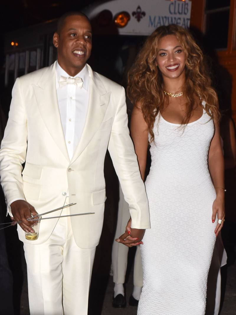Jay-Z and Beyonce Sweetest Relationship Moments Solange Wedding All White