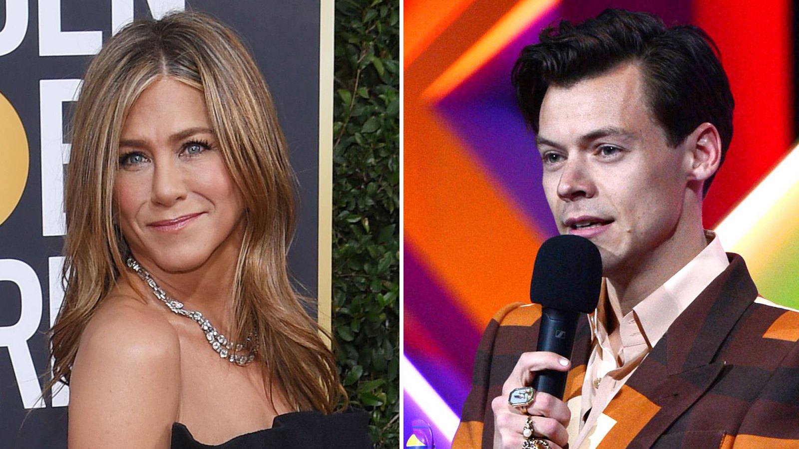 Jennifer Aniston Just Wore Same Gucci Suit Harry Styles
