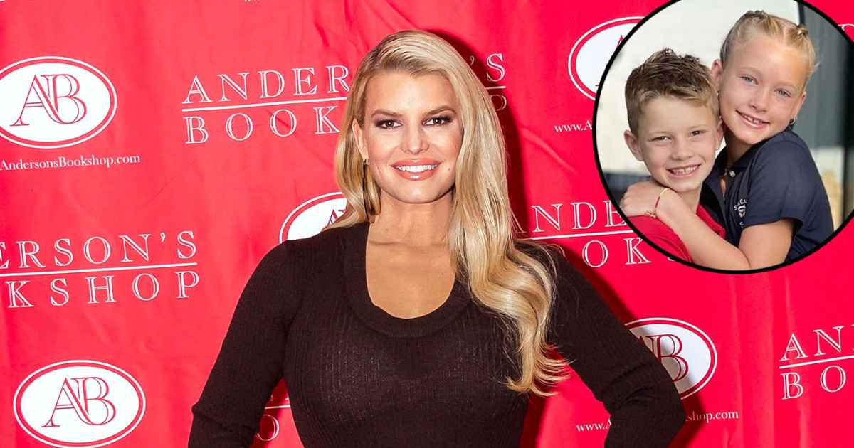 February 4, 2020, New York, New York, USA: Singer/actress/ personality JESSICA  SIMPSON with her children ACE KNUTE JOHNSON and MAXWELL DREW JOHNSON, where  she promoted her new book 'Open Book' at Barnes