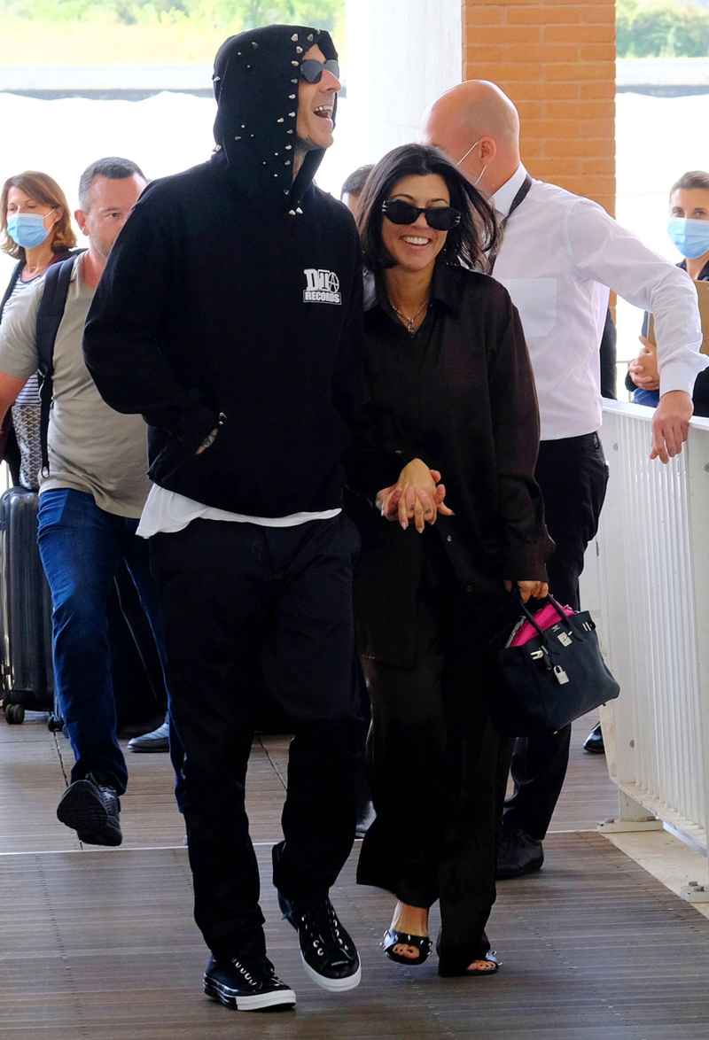 Keep Close Inside Kourtney Kardashian and Travis Barker PDA-Filled Trip to Italy