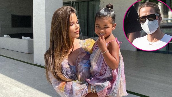Khloe Kardashian Wears Mommy Necklace With Daughter True